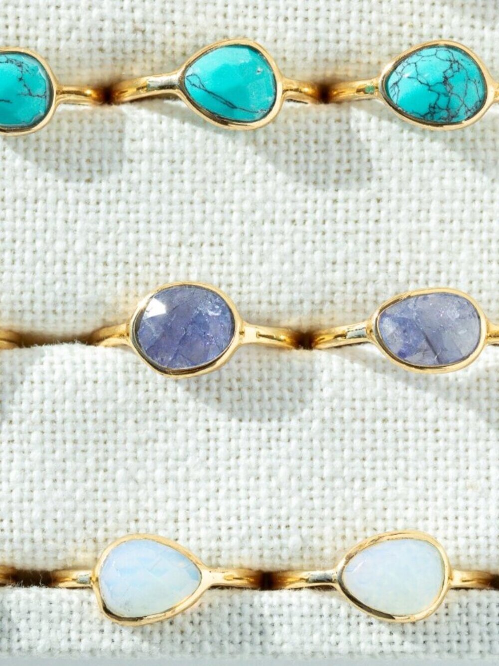 Turquoise Ring December Birthstone Turquoise Gold Vermeil Dainty Stacking Ring